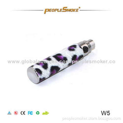 eGo E-cigarette Battery with 1,100mAh Capacity, Various Colors Available